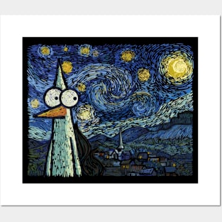 Starry Night Posters and Art